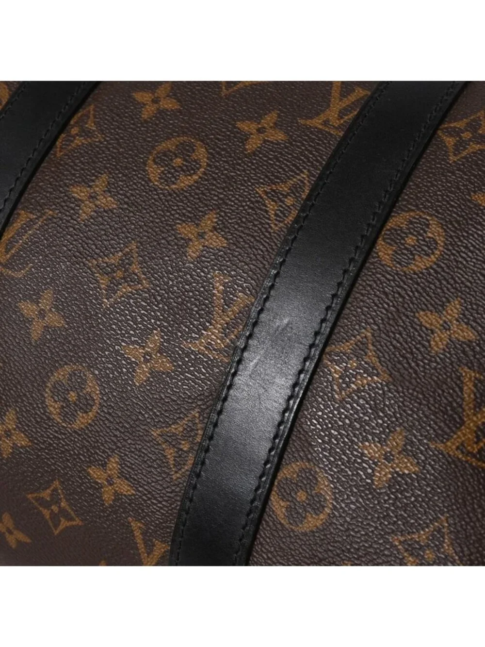 Louis Vuitton Boston Bag Keepall Bandouliere 45 Monogram Brown Gold